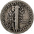 Verenigde Staten, Dime, Mercury Dime, 1929, Denver, Zilver, FR, KM:140