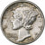 Verenigde Staten, Dime, Mercury, 1942, Philadelphia, Zilver, ZF+, KM:140