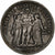 Frankreich, 5 Francs, Hercule, 1848, Strasbourg, Silber, SS, Gadoury:683