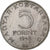 Ungheria, 5 Forint, 1948, Budapest, Argento, BB, KM:537