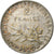 France, 2 Francs, Semeuse, 1920, Paris, Silver, MS(60-62), Gadoury:532, KM:845.1