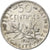 France, 50 Centimes, 1916, Paris, Error straight clip, Argent, TTB+, Gadoury:420