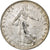 Francja, 50 Centimes, Semeuse, 1909, Paris, Srebro, AU(55-58), Gadoury:420