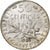 Francja, 50 Centimes, Semeuse, 1909, Paris, Srebro, AU(55-58), Gadoury:420