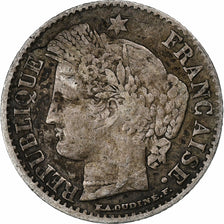 Frankrijk, 20 Centimes, Cérès, 1850, Paris, Zilver, FR+, Gadoury:303, KM:758.1