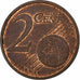 União Europeia, 2 Euro Cent, error double reverse side, Aço Cromado a Cobre