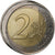 REPÚBLICA DA IRLANDA, 2 Euro, error double struck off center, 2002, Sandyford