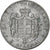 Grecia, George I, 5 Drachmai, 1875, Paris, Plata, BC+, KM:46