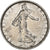 Francja, 5 Francs, Semeuse, 1967, Paris, Srebro, EF(40-45), Gadoury:770, KM:926