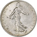 France, Franc, Semeuse, 1909, Paris, Argent, SUP, Gadoury:467, KM:844.1