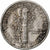 Verenigde Staten, Dime, Mercury Dime, 1942, Philadelphia, Zilver, FR, KM:140