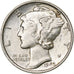 Vereinigte Staaten, Dime, Mercury Dime, 1942, Philadelphia, Silber, VZ, KM:140