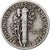 Stati Uniti, Dime, Mercury Dime, 1943, Denver, Argento, MB, KM:140