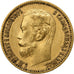 Russland, Nicholas II, 5 Roubles, 1898, Saint Petersburg, Gold, SS+, KM:62