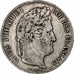 Francja, 5 Francs, Louis-Philippe, 1838, Rouen, Srebro, VF(20-25), Gadoury:678