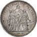 Frankrijk, 5 Francs, Hercule, 1875, Paris, Zilver, ZF, Gadoury:745a, KM:820.1