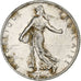 Francia, 2 Francs, Semeuse, 1920, Paris, Argento, BB+, Gadoury:532, KM:845.1