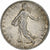 Francia, 2 Francs, Semeuse, 1920, Paris, Plata, MBC+, Gadoury:532, KM:845.1