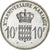 Monaco, 10 Francs, 1966, Monnaie de Paris, Silver, MS(60-62), Gadoury:MC 154