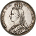 Great Britain, Victoria, Crown, 1889, London, Silver, AU(50-53), KM:765