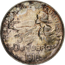 Portugal, Escudo, 1910, Argent, TTB+, KM:560