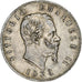 Italy, Vittorio Emanuele II, 5 Lire, 1875, Milan, Silver, VF(30-35), KM:8.3