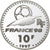 France, 10 Francs, France 98, Allemagne, 1997, Monnaie de Paris, BE, Silver