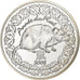 France, 1/4 Euro, année du rat, BE, 2008, Monnaie de Paris, Silver, MS(65-70)