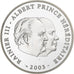 Monaco, Rainier III, 10 Euro, Rainier III et Albert Prince héréditaire, 2003