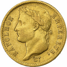 Francia, 20 Francs, Napoléon I, 1811, Paris, Oro, MBC, Gadoury:1025, KM:695.1