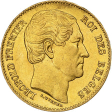 Bélgica, Leopold I, 20 Francs, 20 Frank, 1865, Oro, EBC, KM:23