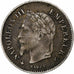 Frankrijk, 20 Centimes, Napoléon III, 1867, Paris, Zilver, ZF, Gadoury:309