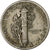 United States, Dime, Mercury Dime, 1919, Philadelphia, Silver, EF(40-45), KM:140