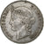 Suiza, 5 Francs, 1892, Bern, Plata, BC+, KM:34
