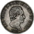 Italiaanse staten, SARDINIA, Carlo Felice, 5 Lire, 1829, Genoa, Zilver, FR+