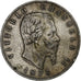 Italy, Vittorio Emanuele II, 5 Lire, 1876, Rome, Silver, VF(30-35), KM:8.4