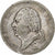 Francja, 5 Francs, Louis XVIII, 1821, Paris, Srebro, F(12-15), Gadoury:614