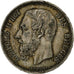 Bélgica, Leopold II, 5 Francs, 5 Frank, 1868, Brussels, Prata, VF(30-35), KM:24