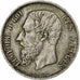 Belgia, Leopold II, 5 Francs, 5 Frank, 1873, Srebro, VF(20-25), KM:24