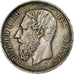 Belgia, Leopold II, 5 Francs, 5 Frank, 1873, Srebro, VF(30-35), KM:24