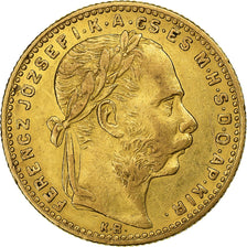 Hungary, Franz Joseph I, 8 Forint 20 Francs, 1889, Kormoczbanya, Gold