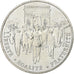 France, 100 Francs, Libération de Paris, 1994, Silver, MS(60-62), Gadoury:935