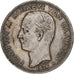 Grecia, George I, 5 Drachmai, 1876, Paris, Plata, MBC, KM:46