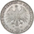 GERMANY - FEDERAL REPUBLIC, 5 Mark, 1968, Karlsruhe, Silver, AU(50-53), KM:122