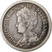 Holandia, Wilhelmina I, 1/2 Gulden, 1913, Srebro, VF(20-25), KM:147