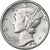 Verenigde Staten, Dime, Mercury Dime, 1943, U.S. Mint, Zilver, PR, KM:140