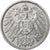 NIEMCY - IMPERIUM, Wilhelm II, Mark, 1907, Munich, Srebro, AU(55-58), KM:14