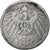 GERMANY - EMPIRE, Wilhelm II, Mark, 1891, Berlin, Silber, S, KM:14