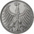 GERMANY - FEDERAL REPUBLIC, 5 Mark, 1957, Stuttgart, Silver, AU(50-53), KM:112.1