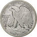 Estados Unidos, Half Dollar, Liberty Walking, 1942, San Francisco, Plata, BC+